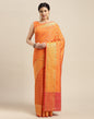 Orange Silk Saree | Sudathi