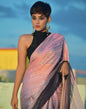 Lilac Georgette Saree | Sudathi