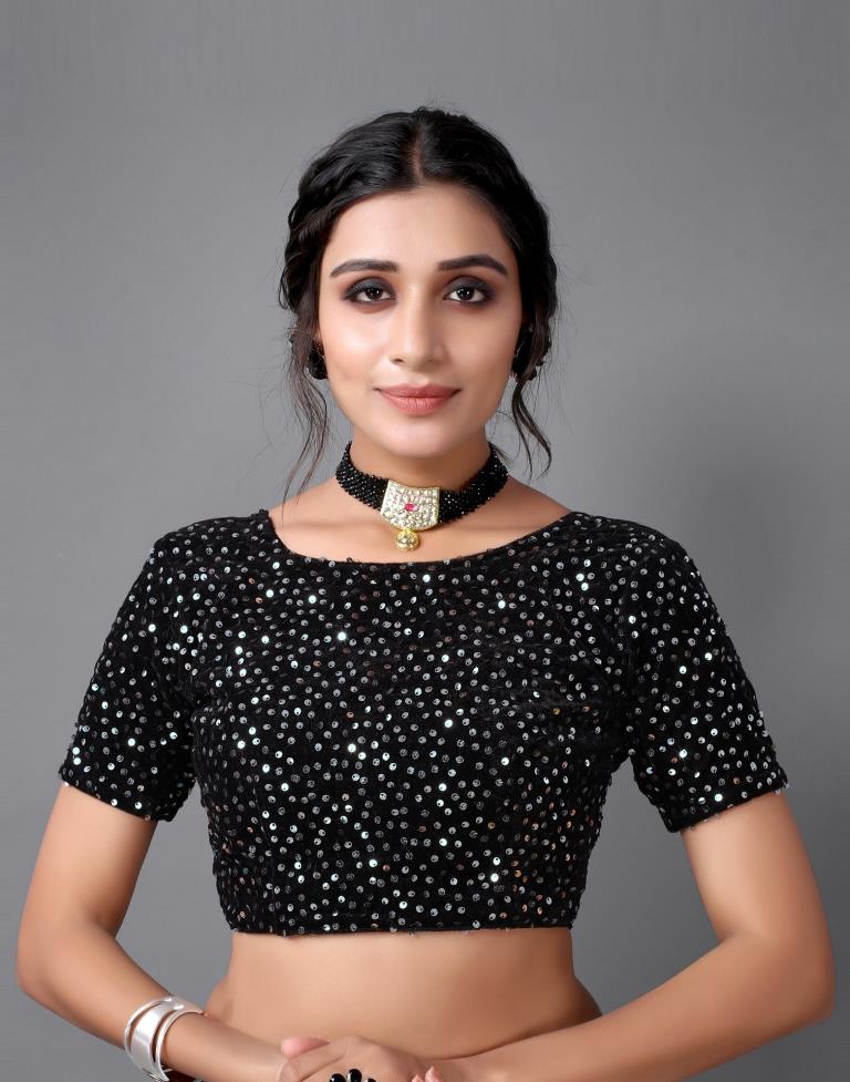 Olive Green Georgette Saree | Sudathi