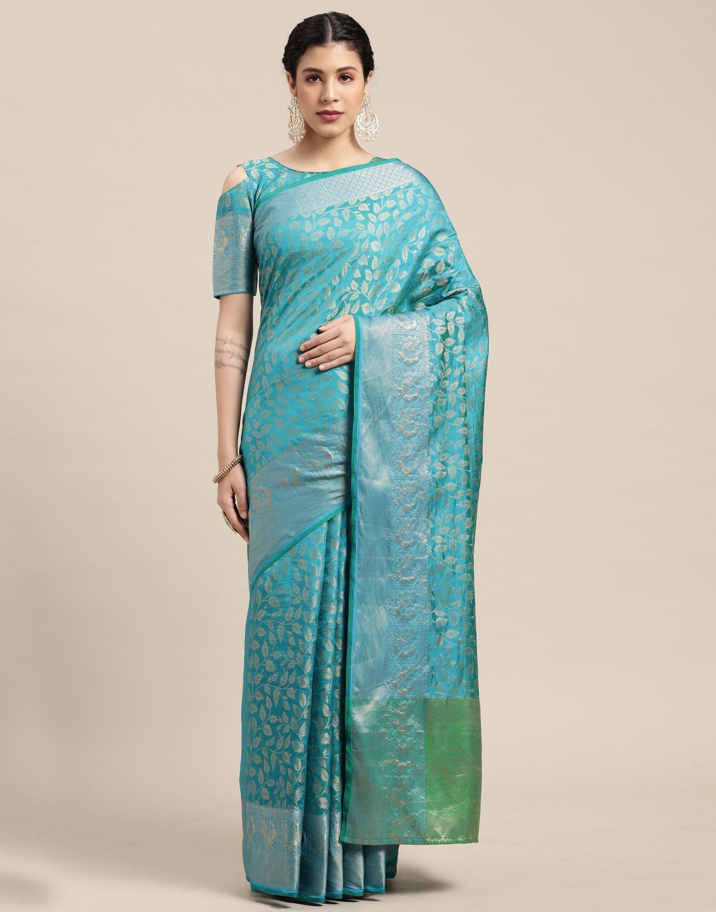 Blue Silk Saree | Sudathi