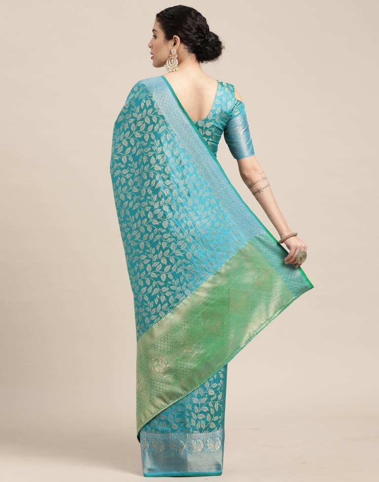 Blue Silk Saree | Sudathi