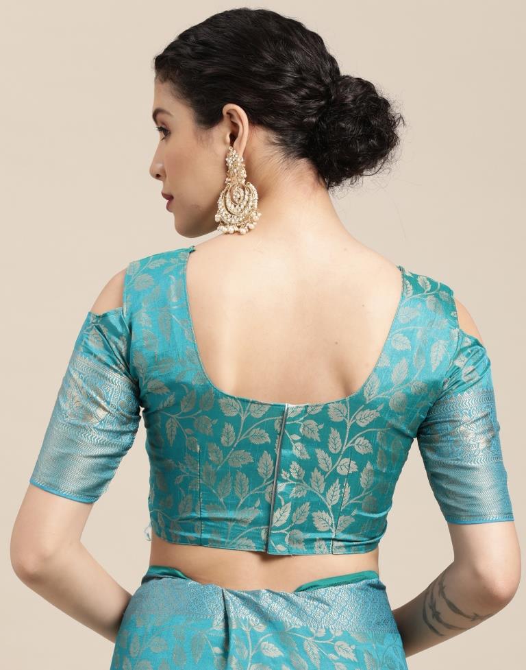 Blue Silk Saree | Sudathi