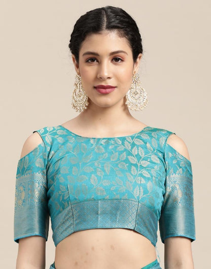 Blue Silk Saree | Sudathi