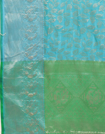 Blue Silk Saree | Sudathi