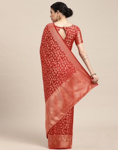Red Silk Saree | Sudathi