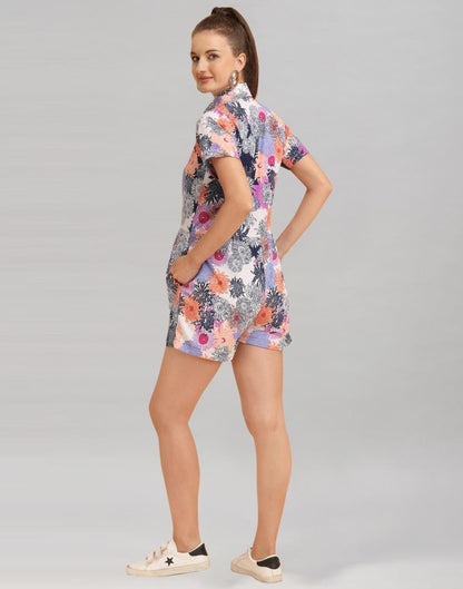 Multicolour Printed Jumpsuit | Sudathi