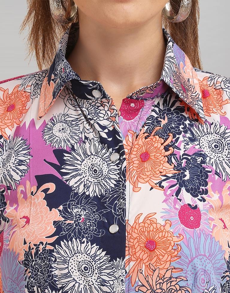 Multicolour Printed Jumpsuit | Sudathi