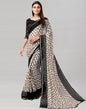 Off White Printed Chiffon Saree