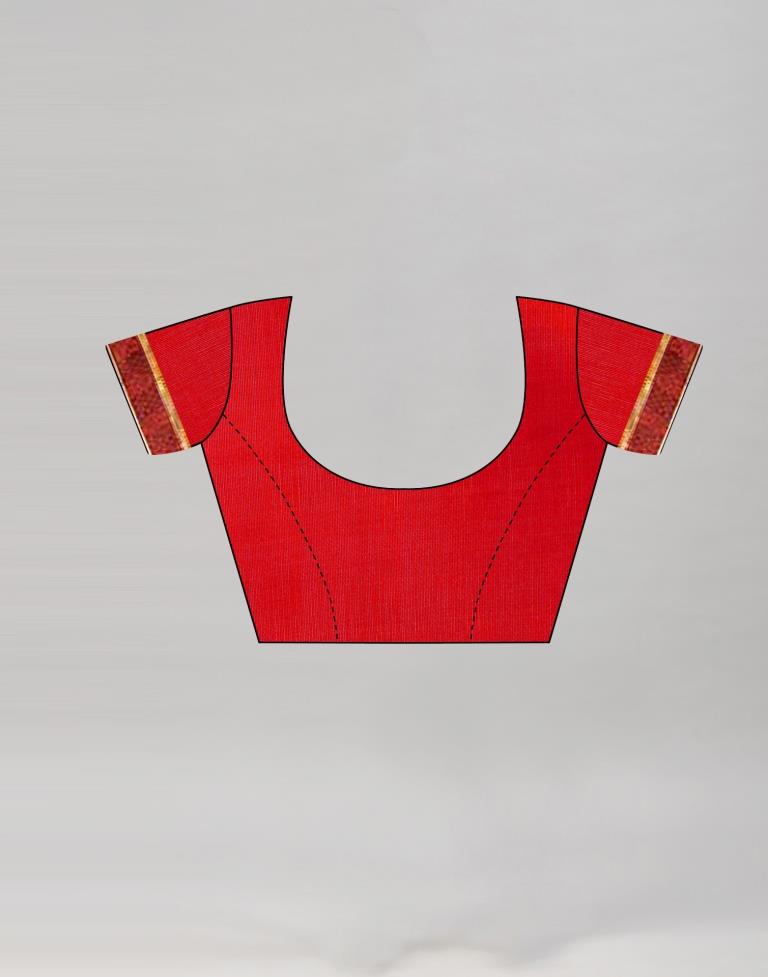 Red Georgette Saree | Sudathi