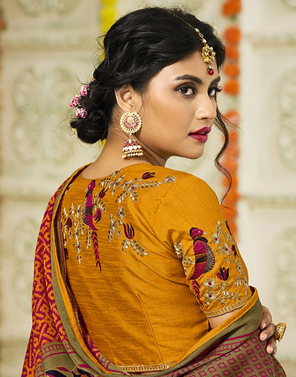 Red Paithani Silk Saree With Tassel | Sudathi