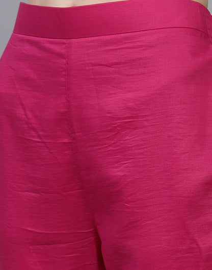 Pink Kurti With Pant And Dupatta | Sudathi