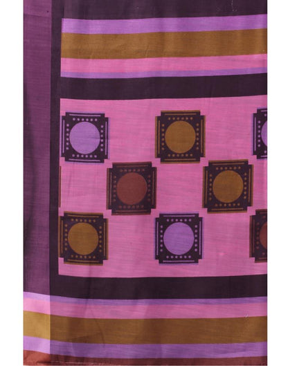 Wine Cotton Saree | Sudathi