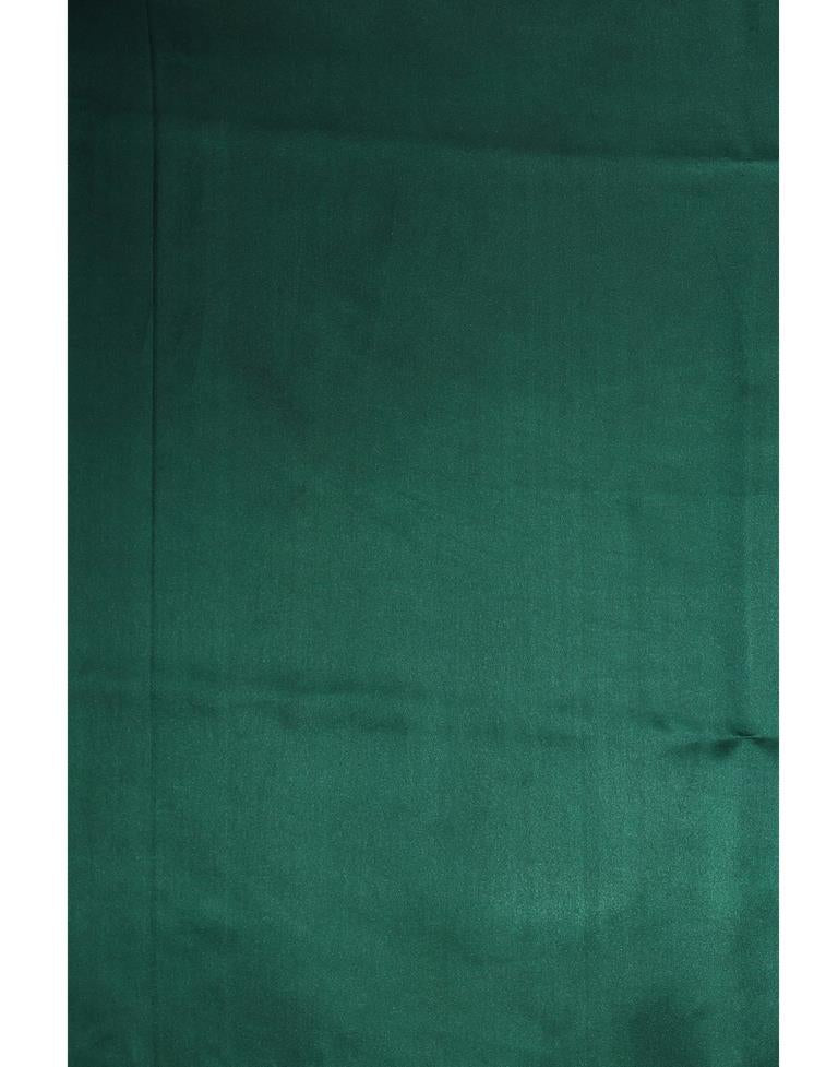 Bottle Green Silk Saree | Sudathi