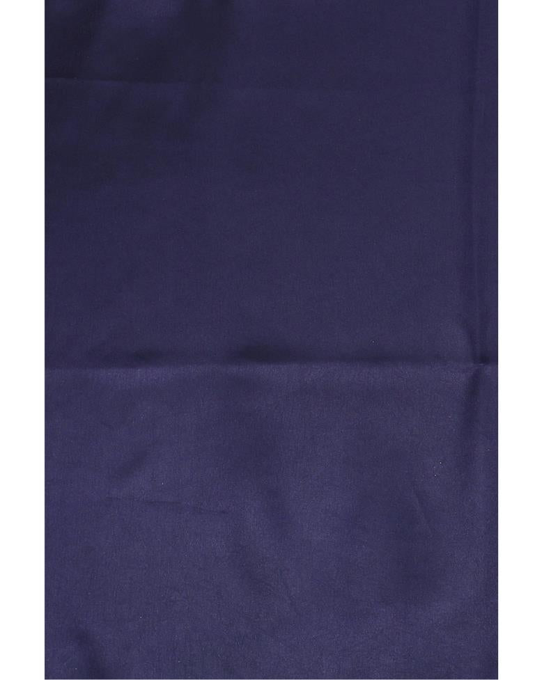 Navy Blue Silk Saree | Sudathi