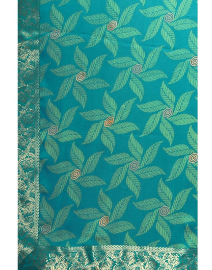 Rama Green Chiffon Saree | Sudathi