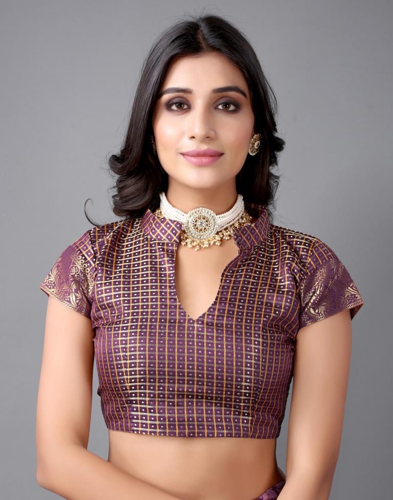 Purple Chiffon Saree | Sudathi