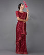Maroon Silk Saree | Sudathi