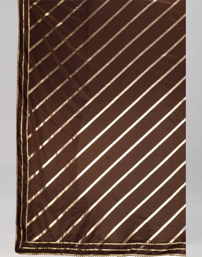 Brown Silk Saree | Sudathi