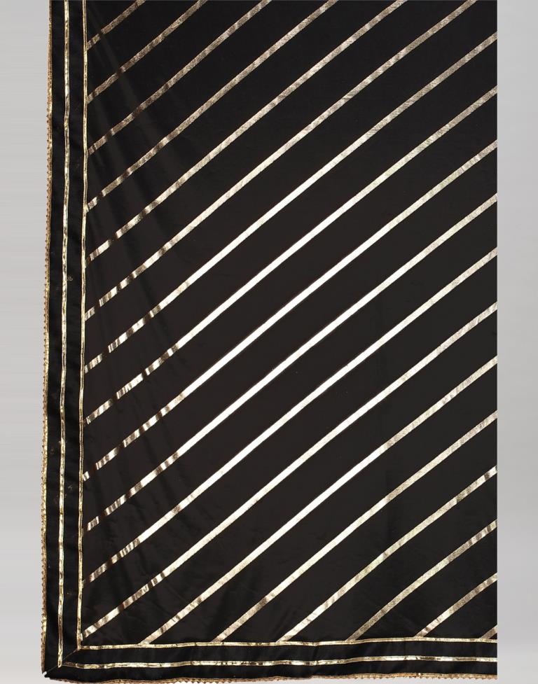 Black Silk Saree | Sudathi