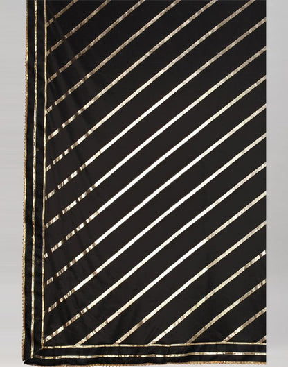 Black Silk Saree | Sudathi