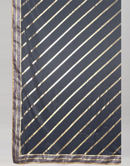 Grey Silk Saree | Sudathi