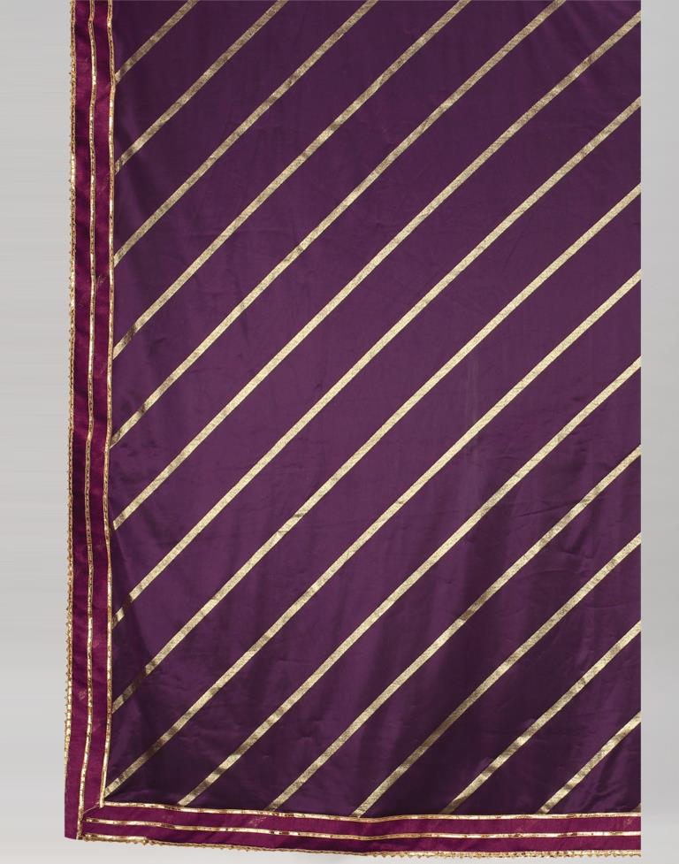 Purple Silk Saree | Sudathi