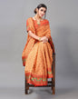 Peach Cotton Silk Saree | Sudathi