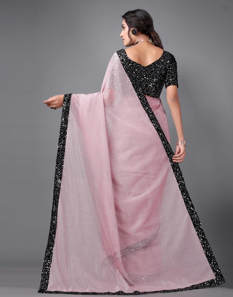 Lilac Sequins Saree | Sudathi