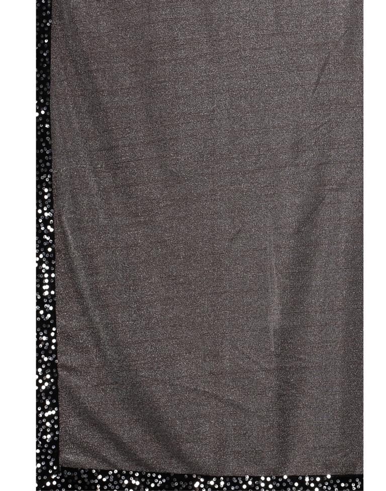 Grey Sequins Saree | Sudathi