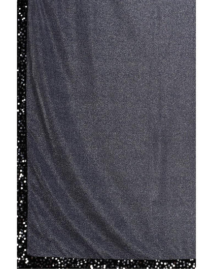 Steel Blue Sequins Saree | Sudathi