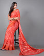 Coral Pink Cotton Saree | Sudathi
