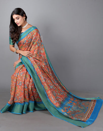 Multicolour Cotton Saree | Sudathi