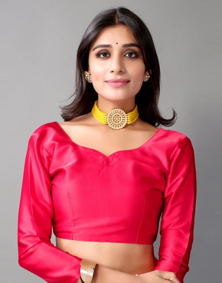 Light Blue Floral Satin Silk Saree | Sudathi