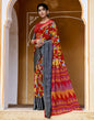 Red Printed Saree | Sudathi
