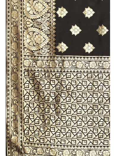 Black Silk Saree | Sudathi