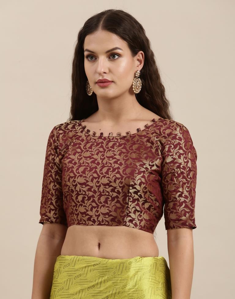 Lime Green Silk Saree | Sudathi