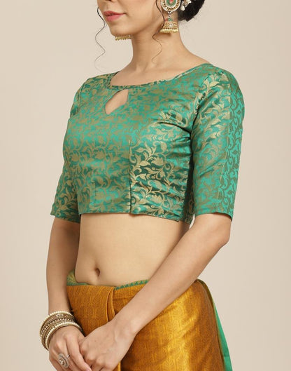 Turmeric Yellow Silk Saree | Sudathi