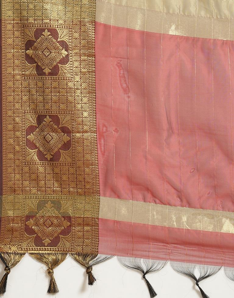 Golden Silk Saree | Sudathi