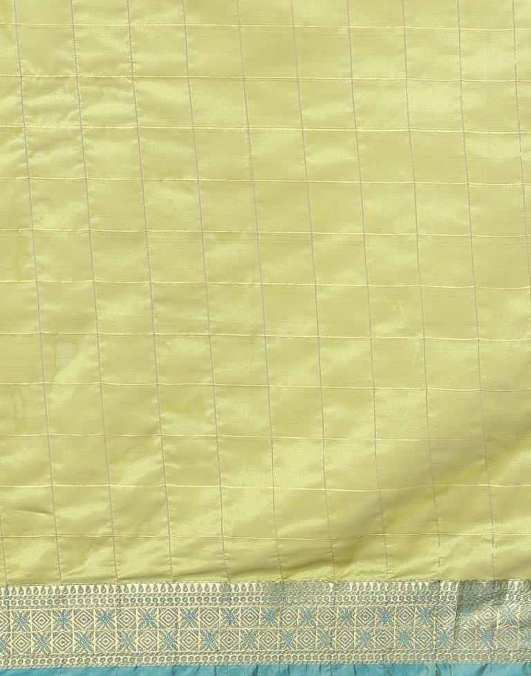 Olive Green Silk Saree | Sudathi