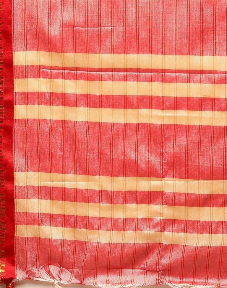 Off White Silk Saree | Sudathi