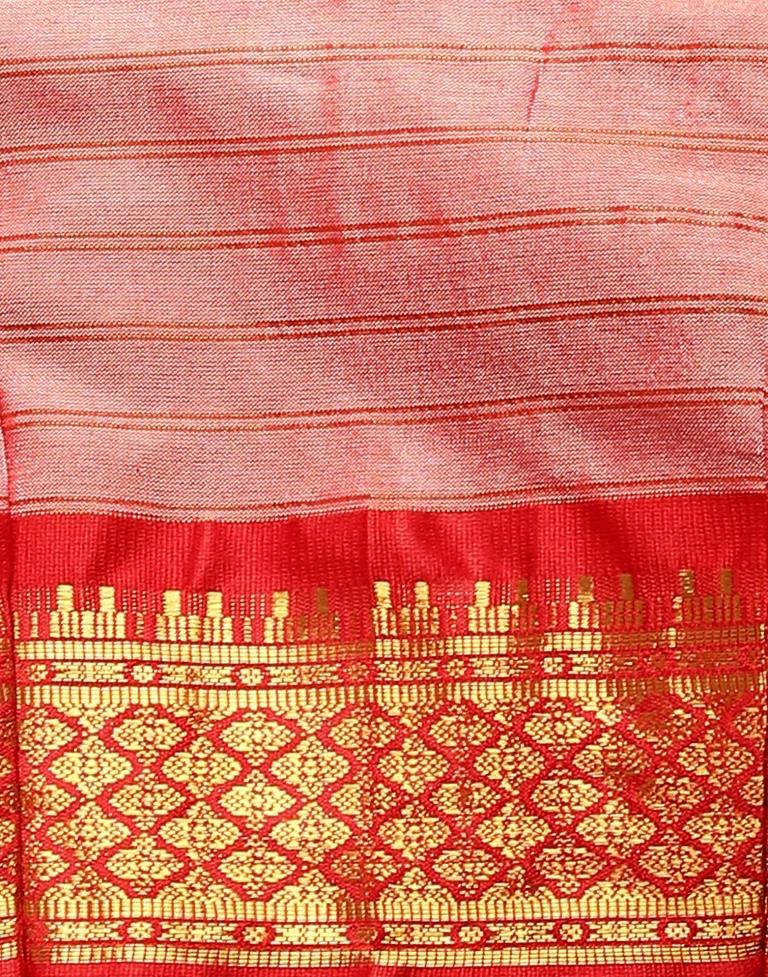 Off White Silk Saree | Sudathi