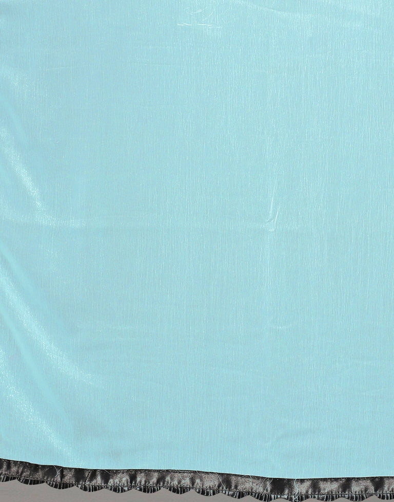 Light Blue Chiffon Saree | Sudathi