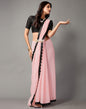 Light Pink Chiffon Saree | Sudathi