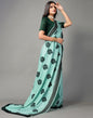 Light Green Embroidered Saree | Sudathi
