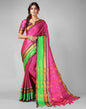 Rani Pink Banarasi Silk Saree