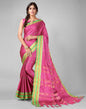 Rani Pink Weaving Silk Saree