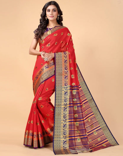 Red Silk Saree | Sudathi