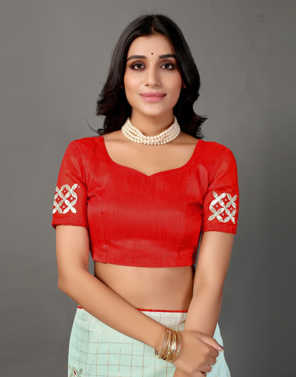 Light Grey Embroidery Cotton Saree | Sudathi