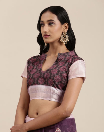 Purple Viscose Saree | Sudathi