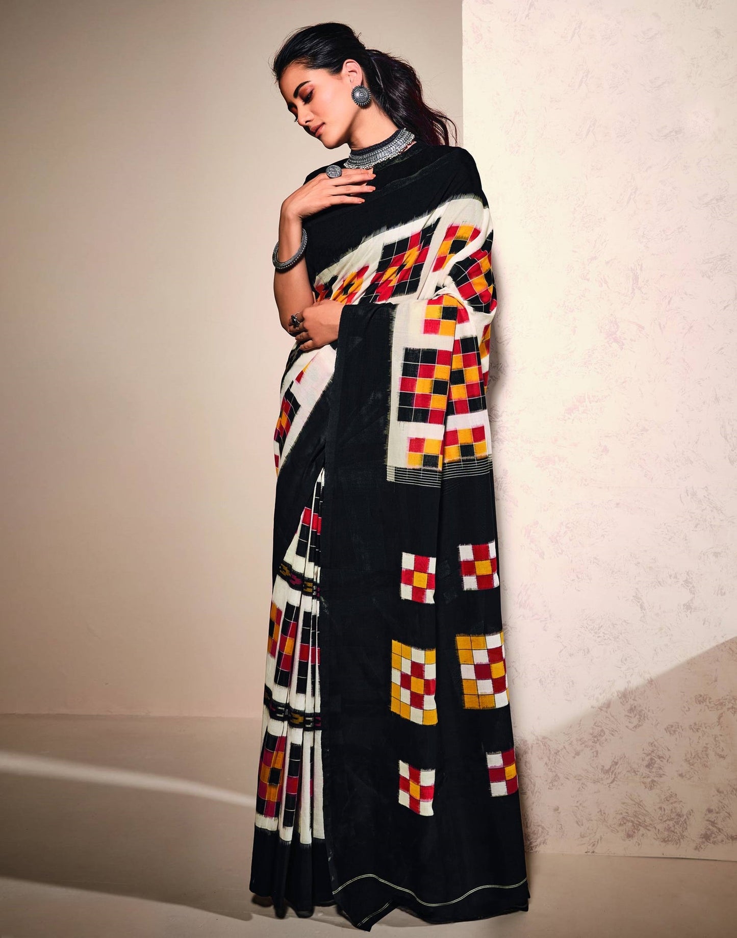 White Cotton Saree | Sudathi